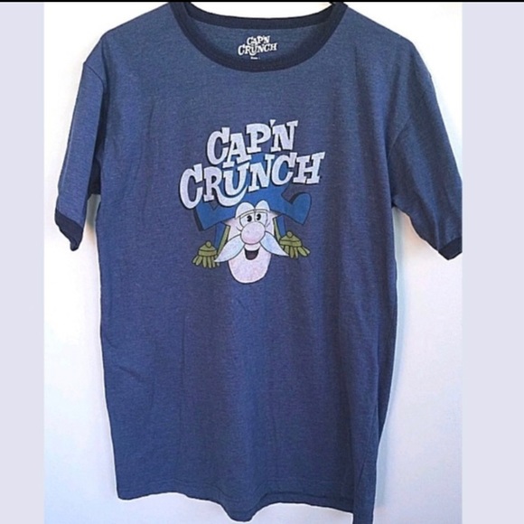 capn crunch Other - Cap N Crunch Vtg Blue Graphic T Shirt